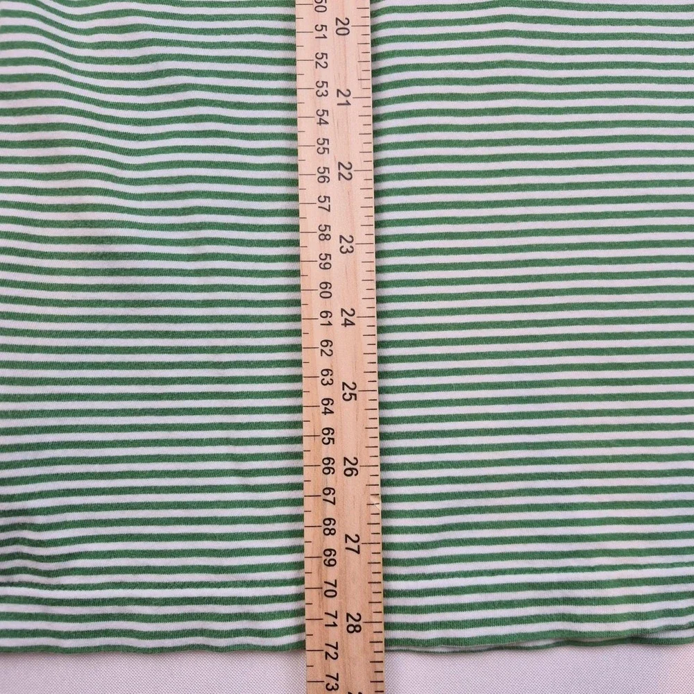 Polo Sport Ralph Lauren Men's XL Green Stripe Tee Vtg 90s‎ USA Flag Faded Logo